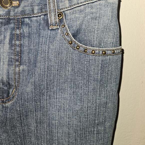 Talbots Womans Capri Jeans Size 4 - Picture 3 of 9